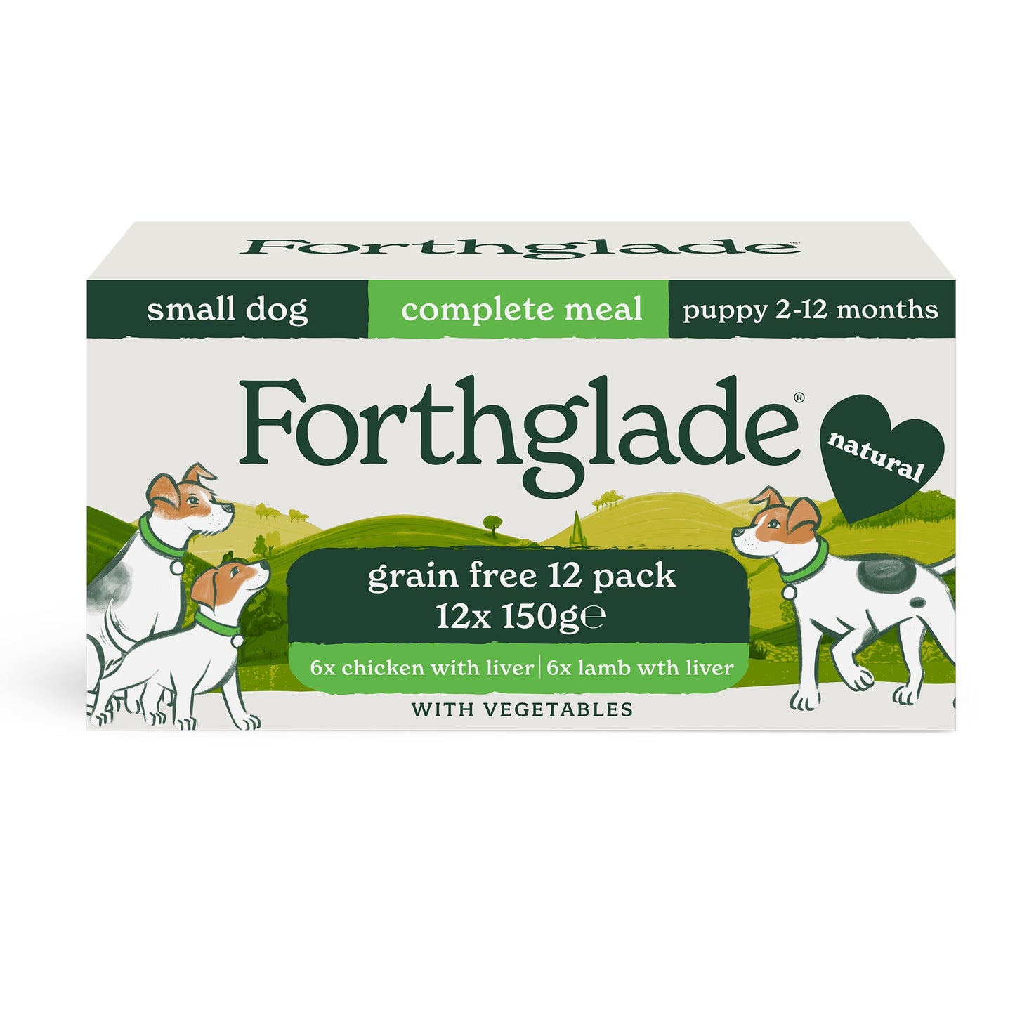 Grain Free Lamb with Liver & Chicken with Liver Puppy Dog Food - Small Breeds