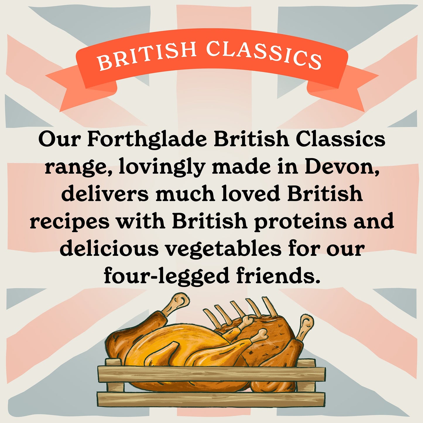British Classics - Chicken Sunday Lunch Wet Food for Dogs