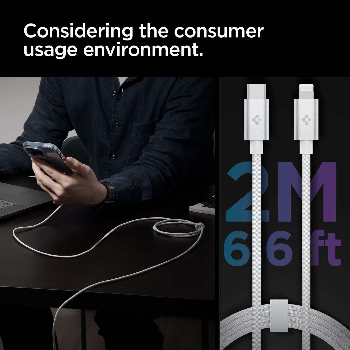 ArcWire™ USB-C to Lightning Cable | PB2200