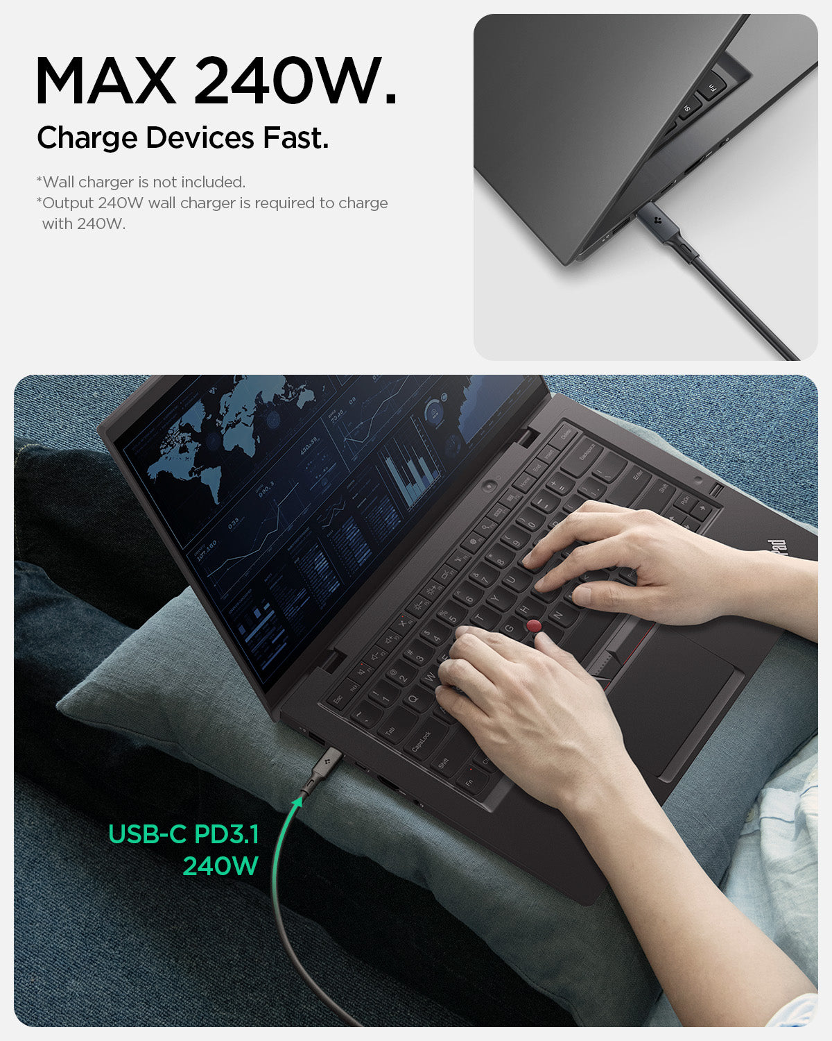 ArcWire™ USB-C to USB-C Cable | PB2202