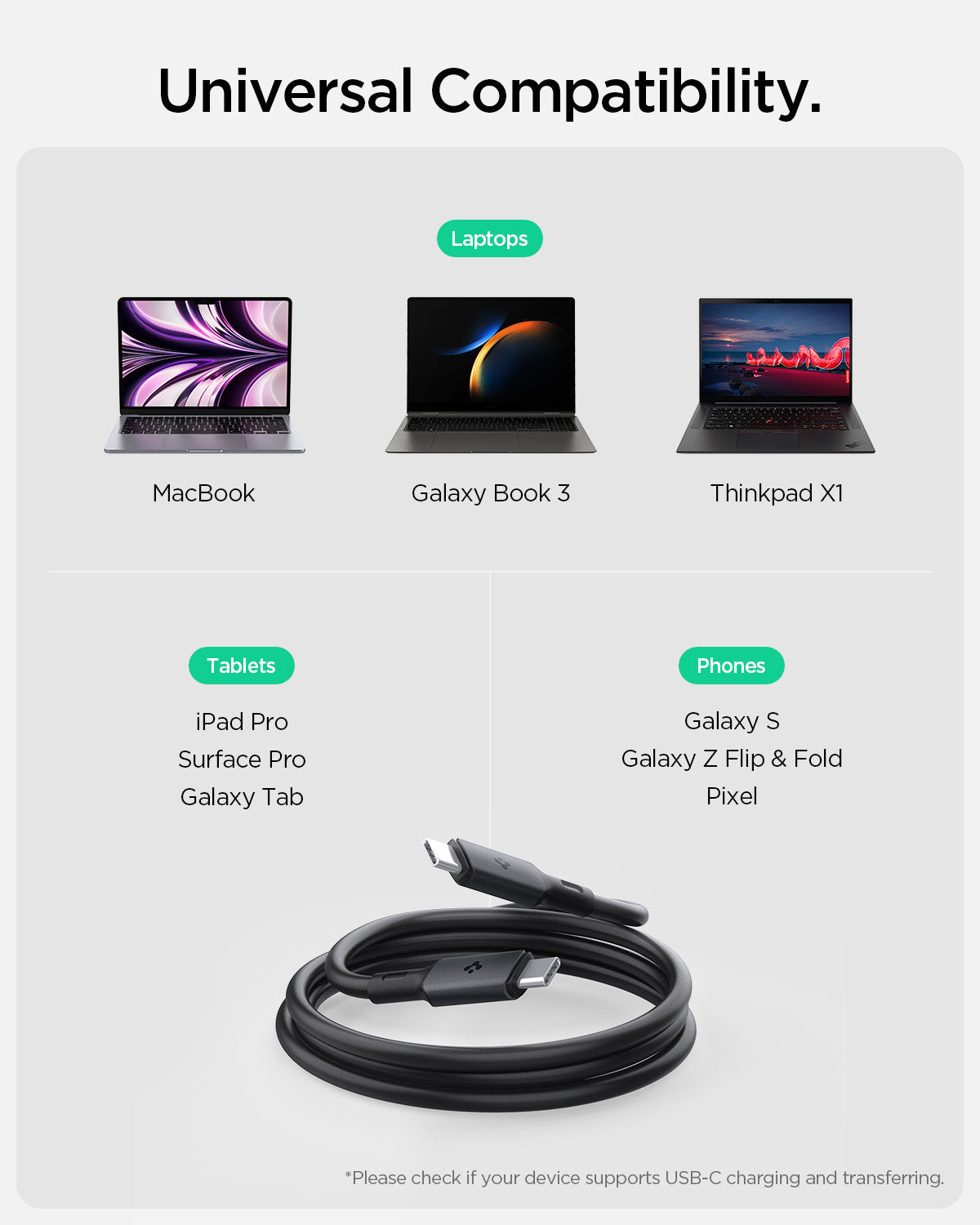 ArcWire™ USB-C to USB-C Cable | PB2202