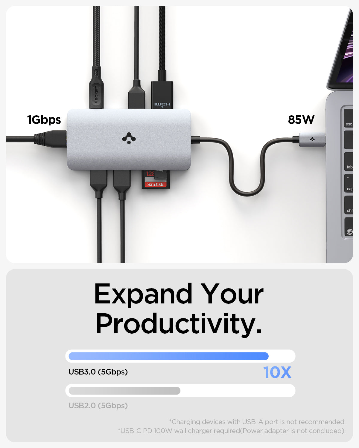 ArcDock Multi Hub 8-in-1 | PD2303