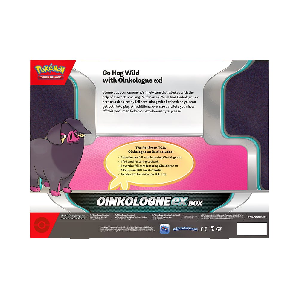 Pokémon TCG: Oinkologne ex Box